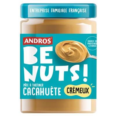 Andros Pâte à tartiner Cacahuète Crémeux, 525g