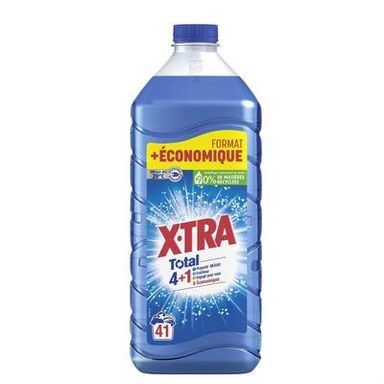 X Tra Lessive liquide Total 41 lavages, 1,845L