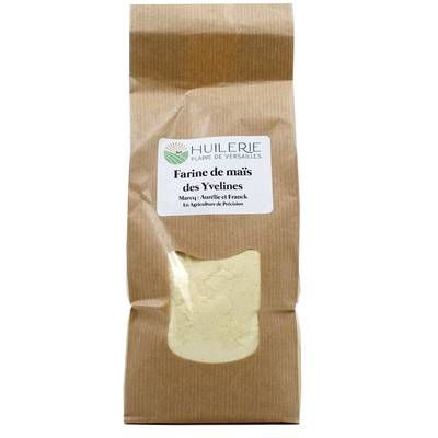 Huilerie Plaine de Versailles Farine de Maïs cultivé dans les Yvelines, 500g