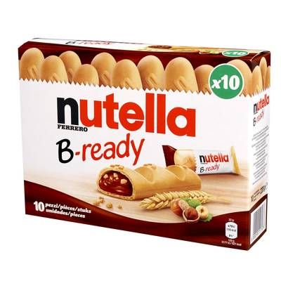Nutella B-ready (10 étuis), 220g