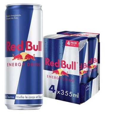Red Bull Boisson énergisante, 4x35,5cl
