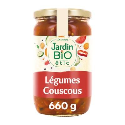 Jardin Bio Etic Légumes pour Couscous Bio, 660g
