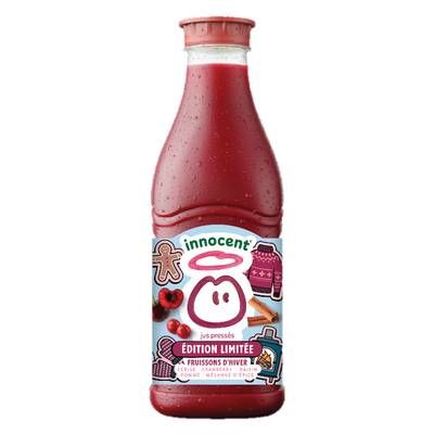 innocent Jus frais Cerise, Cranberry & Mélange d'Epices Fruissons d'Hiver, 90cl