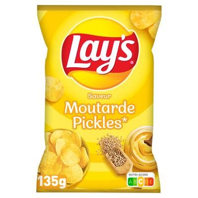 Lay's Chips moutarde pickles, 135g