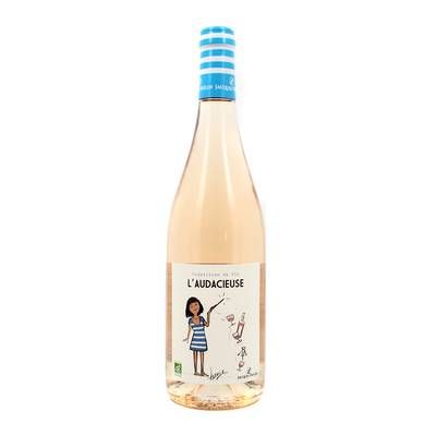 Vin De France rosé L'audacieuse Bio, 75cl