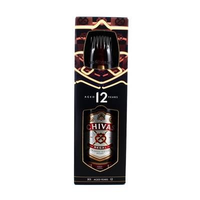 Chivas Regal Blended scotch whisky 12 ans 40° avec étui, 70cl