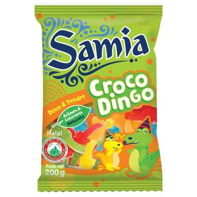 Samia Bonbons Crocodile Dingo - Halal, 200g