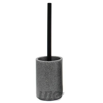 Douceur D Interieur Brosse wc unie granit Anthracite, 1 pièce