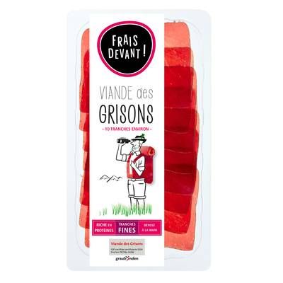 Frais Devant Viande des Grisons, 60g