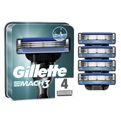 Gillette Mach3 Lames de rasoir Mach3, 4 lames
