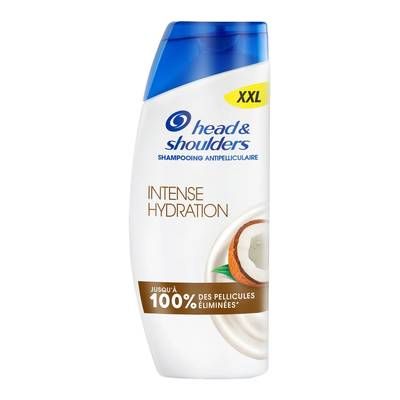 Head & Shoulders Shampooing Intense Hydratation à l'Huile Coco Anti-Pellicullaire, 625ml