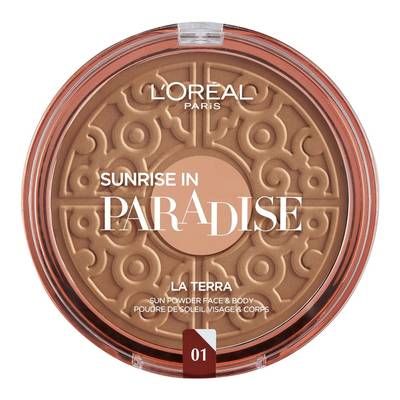 L'Oréal Paris Poudre de SOLEIL La terra visage & corps, Glam Bronze La Terra