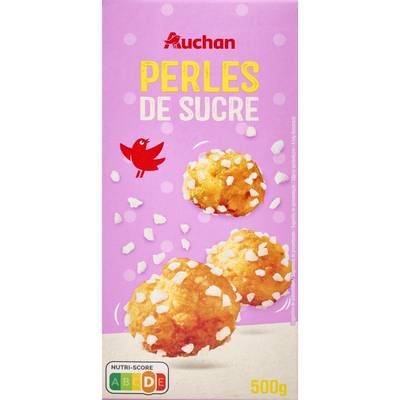 Auchan Perles de sucre, 500g