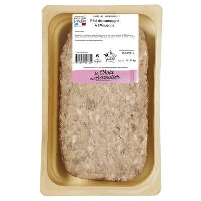 Jean Brient Pâté de Campagne à l'Ancienne, 180g