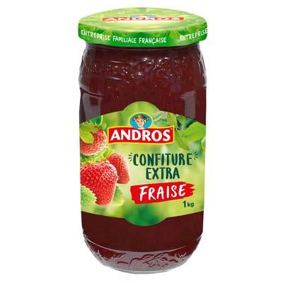Andros Confiture Fraise, 1Kg