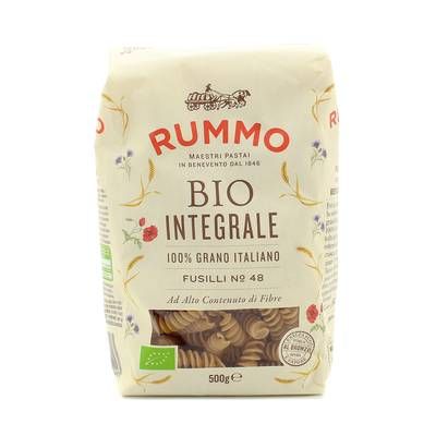 Rummo Pâtes Fusilli N°48 Bio Intégrale Complète Premium, 500g