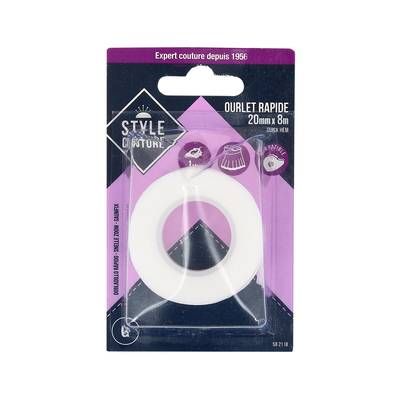 Style couture Ourlet rapide tissus fins