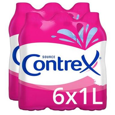 Contrex Eau minérale naturelle, Lot de 2 - 6x1L