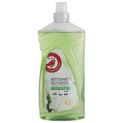 Auchan Nettoyant multi-surfaces fleurs de printemps, 1,25L