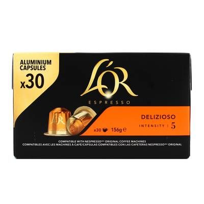 L'or Espresso Café Delizioso N°5, 30 capsules