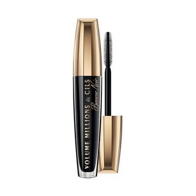 L'Oréal Paris Mascara Volume Millions de Cils Baume Noir, Noir