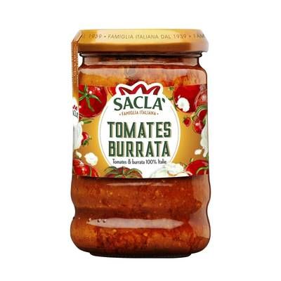 Sacla Sauce Tomate et Burrata, 190g