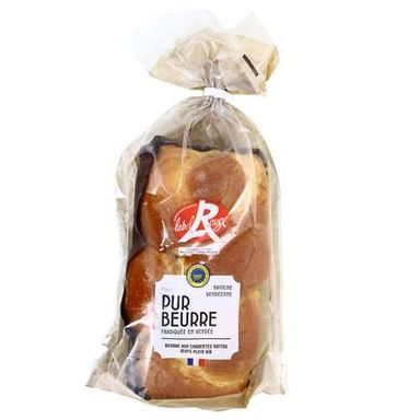 Brioches Fonteneau Brioche Tressée Vendéenne Pur Beurre, Label Rouge, IGP, 400g