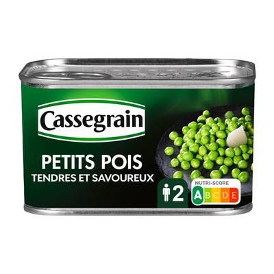 Cassegrain Petits Pois Sélection tendres et fondants, 280g