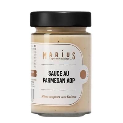 Marius, L'Épicerie Inspirée Sauce au Parmesan AOP, 190g