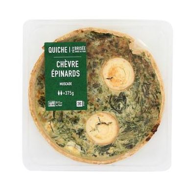 Mix Buffet Quiche Chèvre Epinard, 375g