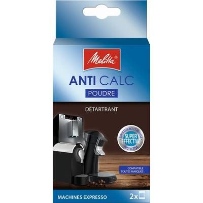 Melitta Anticalcaire pour machines expresso, 2x40g