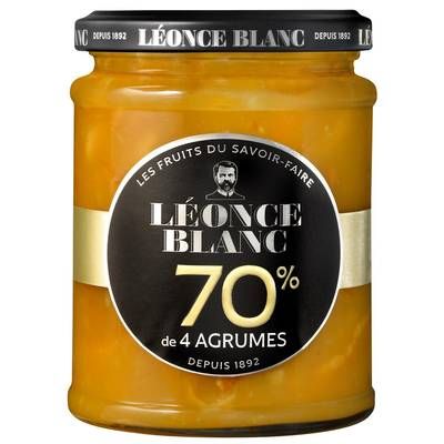 Leonce Blanc Préparation aux 4 argrumes 70%, 320g
