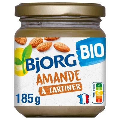 Bjorg Pâte à tartiner Amande bio, 185g
