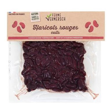 Ferme Vermersch Haricots Rouges Cuits, 300g