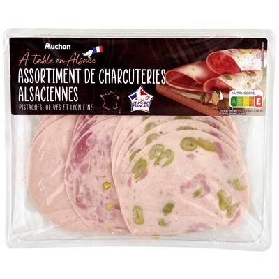 Auchan Terroir Assortiment de Charcuterie Alsaciennes, 225g