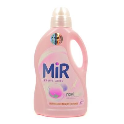 Mir Lessive liquide laine 37 lavages, 1,35L