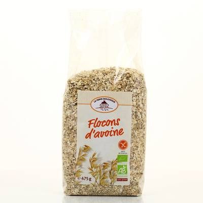 La Ferme Biologique Flocons d'Avoine Bio, 475g