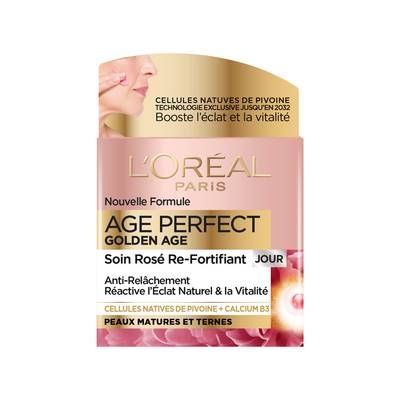 L'Oréal Soin Jour Age Perfect Golden Age Rosé Re-Fortifiant, 50ml