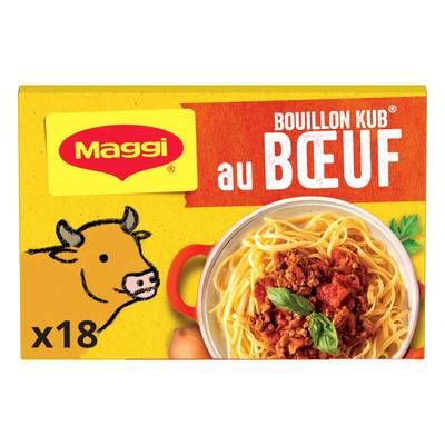 Maggi Bouillon Kub boeuf - 18 cubes, 18x10g