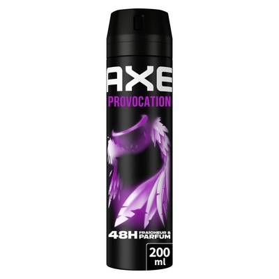 Axe Déodorant spray Homme Provocation Fraîcheur & Parfum 48h, 200ml