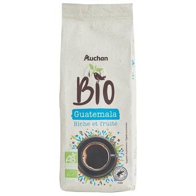 Auchan BIO Café moulu du Guatemala Bio, 250g