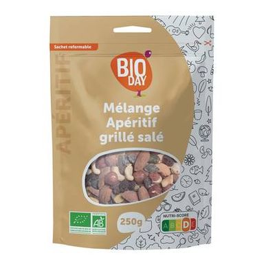 Bioday Mélange Apéritif bio, 250g