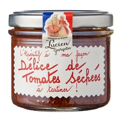 Lucien Georgelin Délice de Tomates Séchées à tartiner, 100g