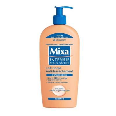 Mixa Lait Corps hydratant anti dessèchement, 400ml