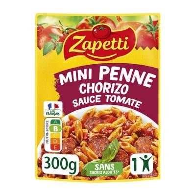 Zapetti Mini Penne Chorizo Doux, 300g