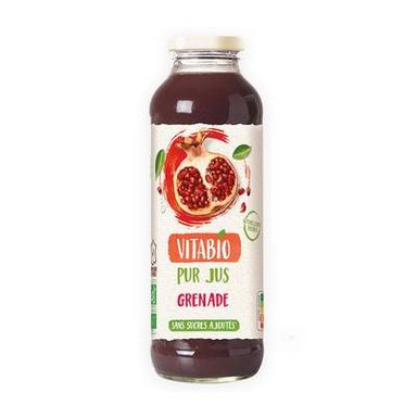 Vitabio Pur jus de Grenade Bio sans sucres ajoutés, 50cl