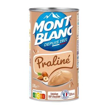 Mont Blanc Crème dessert Praliné, 570g