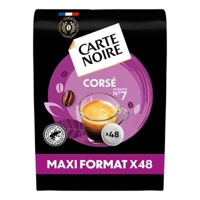 Carte Noire Corsé N°7 aromatique, 48 dosettes