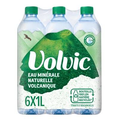 Volvic Eau minérale naturelle, 6x1L