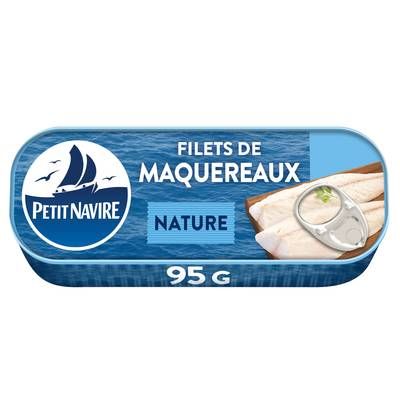 Petit Navire Filets de Maqureaux Nature, 95g